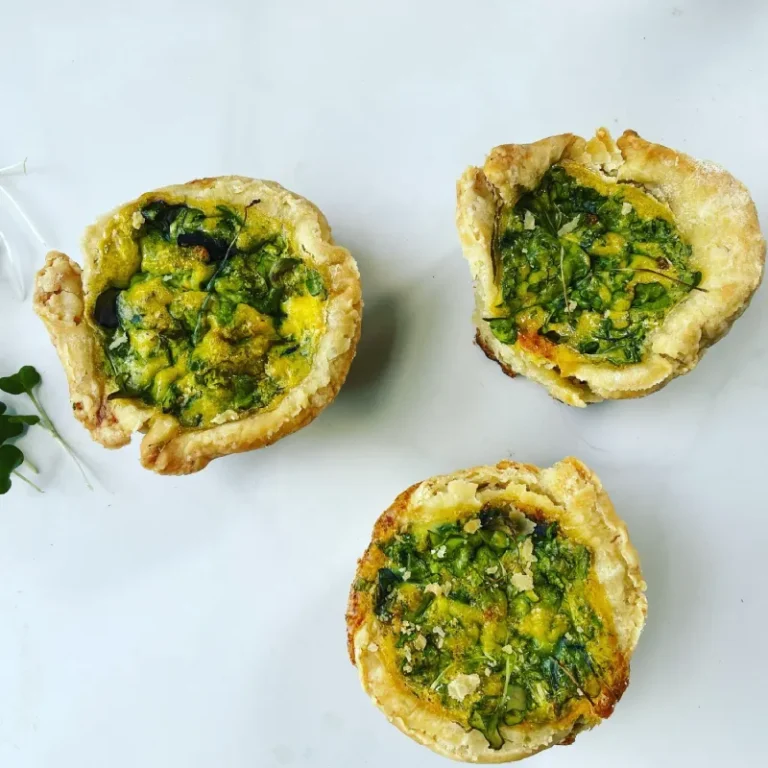 Microgreen Recipe-quiche+muffins